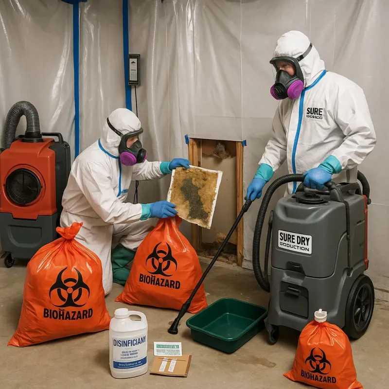 Contaminated Water Handling Protocols process in Dodson Branch, TN